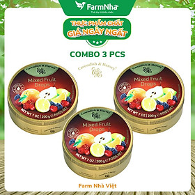 Kẹo trái cây Cavendish & Harvey vị ALL FRUIT 200gr