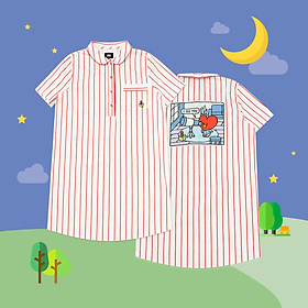 BT21 x HUNT Short Sleeve One-piece Tata HIYO91201T