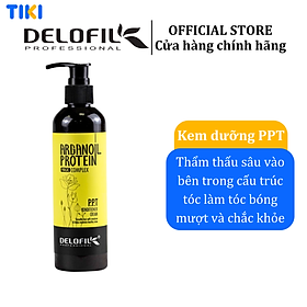 Kem xả khô PPT Delofil dưỡng tóc mềm mượt, cấp ẩm tức thì, phục hồi hư tổn, phù hợp cho tóc khô xơ, tóc uốn, duỗi, nhuộm