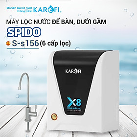 Mua Máy Lọc Nước RO Để Bàn  Gầm Tủ KAROFI SPIDO S-s156 (6 Cấp Lọc) - Hàng Chính Hãng