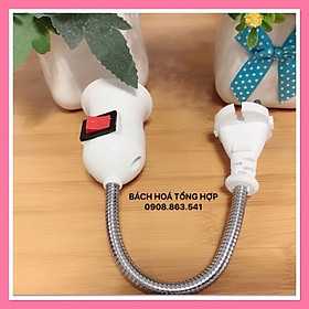 Mua Đuôi đèn lò xo có công tắc bẻ cong 360 độ