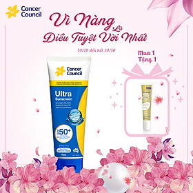 Kem chống nắng siêu bảo vệ cancer Council Ultra SPF 50+ PA ++++ 110ml