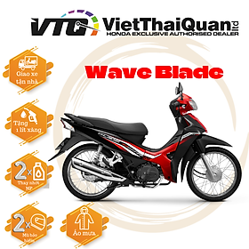 Xe máy Honda Wave Blade 2024 (Phiên bản phanh cơ vành nan hoa)