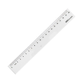 DELI 6220 Thước Kẻ 20CM (30C/H)