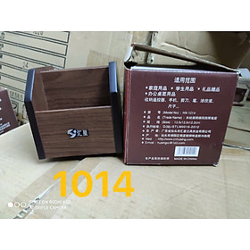 Cắm Viết Gỗ 3 ngăn nhỏ có đế xoay 360 độ và không xoay 7000