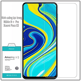 Mua Kính cường lực cho Xiaomi Poco X3 NFC - X3 PRO trong suốt Nillkin H+Pro - Hàng nhập khẩu