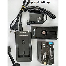 Mua COMBO BỘ GIẢ PIN/ PIN ẢO SONY NP-FZ100 + ĐẾ PIN+ PIN F970 +SẠC - HÀNG CHÍNH HÃNG