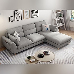 Sofa phòng khách góc L MSF010 Tundo nhiều màu lựa chọn