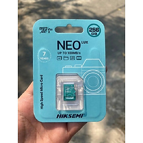 Mua Thẻ nhớ 256GB HIKSEMI NEO LUXURY D3 Xanh Ngọc Bích (Lifetime | Hộp 50c HS-TF-D3 256G ) - Hàng Chính Hãng