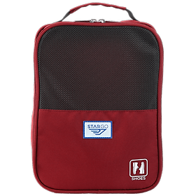 Túi Vải Đựng Giày Dép Du Lịch STARGO CALZA - 3 Ngăn Tiện Lợi, Thoáng Khí