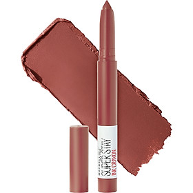 Son bút chì mịn lì 8h lâu trôi Maybelline New York Super Stay Ink Crayon Lipstick 1.2g