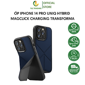 Ốp UNIQ Hybrid Magclick Charging Transforma dành cho iPhone 14/ 14 Plus/ 14 Pro/ 14 Pro Max - Hàng chính hãng