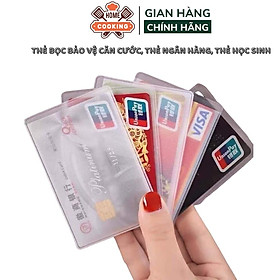 Mua Combo 4 thẻ bọc căn cước công dân  thẻ ngân hàng  thẻ học sinh trong suốt cao cấp