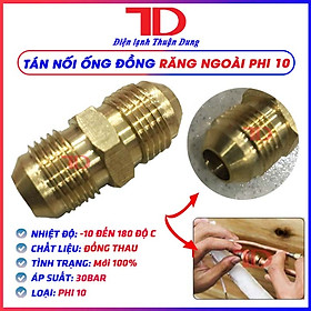 Mua Tán nối ống đồng điều hòa  nối nhanh hai đầu răng ngoài phi các loại  hàng chính hãng  Điện Lạnh Thuận Dung