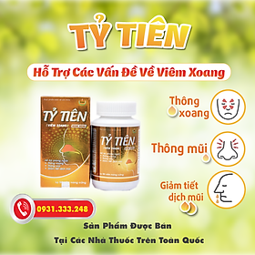 TỶ TIÊN Viêm Xoang Năng Động - NĂNG ĐỘNG - HỖ TRỢ GIẢM VIÊM XOANG