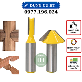 Mua Bộ 2 mũi phay gỗ ghép nan- Mũi soi gỗ cốt 12ly7