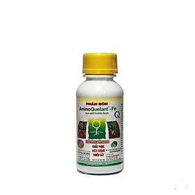 Mua Phân bón xanh lá chống vàng lá do thiếu sắt Amino Quelant Fe 100ml