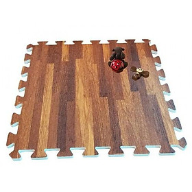 Mua Bộ 9 Miếng Thảm Xốp Vân Gỗ 42x42cm Lót Sàn Tiện Dụng