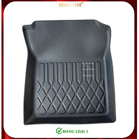 Thảm lót sàn Honda BRV 2022+ (hn) nhãn hiệu Macsim chất liệu nhựa TPE cao cấp màu đen