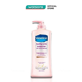 Sữa Dưỡng Thể Vaseline Healthy White Instant Fair Trắng Da 350ml