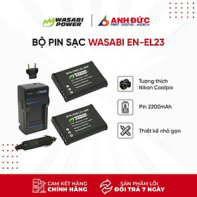 Mua Bộ pin sạc Wasabi EN-EL23 (Chính Hãng)