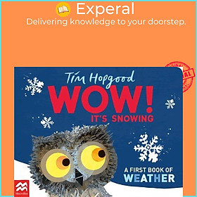 Sách - WOW! It's Snowing! - A First Book of Weather by Tim Hopgood (UK edition, boardbook)