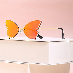 Trendy Butterfly Shape Sunglasses Women Eyewear Lightweight Sun Glasses for Lady Summer
