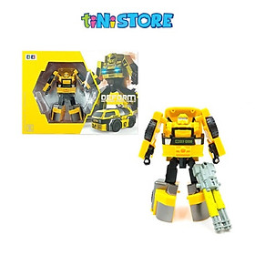 Đồ chơi robot biến hình siêu xe màu vàng