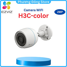 Camera IP Wifi Ngoài Trời EZVIZ C3TN 2MP 1080P Color Night Tích Hợp Mic Thu Âm - Có Màu Ban Đêm - Hỗ Trợ Thẻ Nhớ Lên 256G - Hàng Chính Hãng