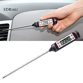 Bút đo nhiệt độ lỗ thông gió xe hơi có màn hình hiển thị LCD