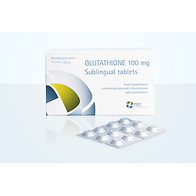 Viên Ngậm Trắng Da Glutathione 100mg Nhập Khẩu Từ Italy