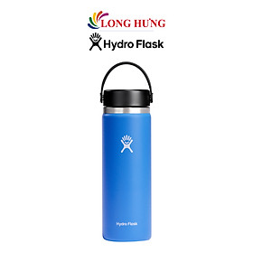 Bình nước giữ nhiệt nóng lạnh Hydro Flask Wide Flex Cap 20 OZ/591ml - Hàng chính hãng