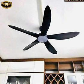 Mua Quạt trần hiện đại 5 cánh phòng khách sang trọng cao cấp trang trí làm mát có điều khiển từ xa tiện lợi