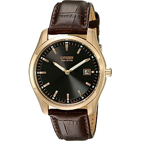 Đồng Hồ Nam Dây Da Citizen AU1043-00E - Nâu