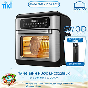 Lò Nướng Chân Không Điện Tử Lock&Lock EJF291BLK 10L - Hàng Chính Hãng