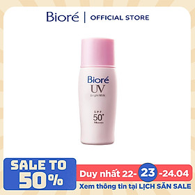 Sữa Chống Nắng Sáng Hồng Tự Nhiên Biore (30ml)