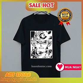 Áo thun TRIO Demon Slayer Kimetsu No Yaiba Anime Manga - có size trẻ em độc đẹp giá rẻ