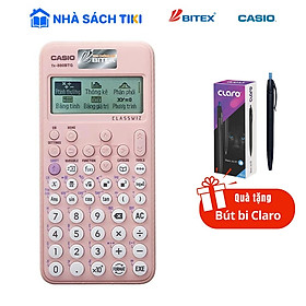 Máy Tính CASIO FX-880BTG - Màu Hồng