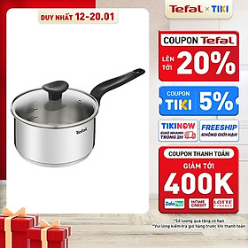 Mua Nồi inox cán dài Tefal Primary 18cm  2.1L  dùng cho mọi loại bếp- Hàng chính hãng