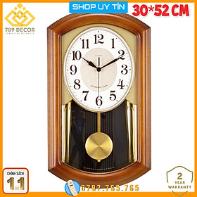 Mua ĐỒNG HỒ GỖ TREO TƯỜNG CAO CẤP   CÓ ĐÁNH CHUÔNG BÁO GIỜ