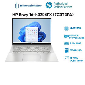 Laptop HP Envy 16-h0206TX (7C0T3PA)(i9-12900H|16GB|512GB|RTX 3060 6GB|16') Hàng chính hãng