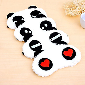 Tấm bịt mắt ngủ hình gấu panda, kiểu dáng dễ thương, ngộ nghĩnh
