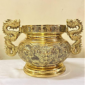 Mua Bát Nhang Bầu Tay Rồng Bằng Đồng (3Cỡ