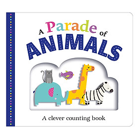 A Clever Counting Book: A Parade of Animals (Board Book Picture Fit)