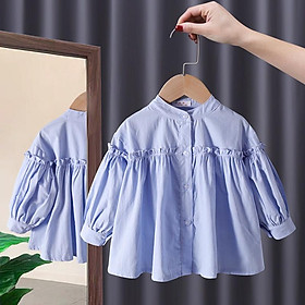 Set quần áo thêu trái tim dễ thương cho bé gái có tách lẻ từng món