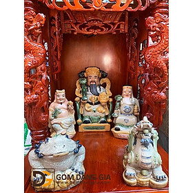 Mua Bộ thần tài  ông địa gốm sứ Bát Tràng S5