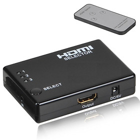 Mua Hub 3 HDMI  ra 1 HDMI Remote- Hàng nhập khẩu