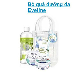 Bộ quà nước hoa hồng Eveline, Kem dưỡng trắng da Extra soft Eveline 200-500ml