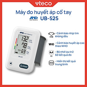 Máy đo huyết áp cổ tay AND UB-525
