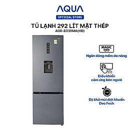 Mua Tủ lạnh ngăn đông dưới Aqua 292 Lít AQR-B339MA(HB) - Hàng chính hãng - Chỉ giao HCM  Hà Nội  Đà Nẵng  Hải Phòng  Bình Dương  Đồng Nai  Cần Thơ